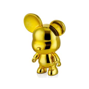 1da-21020g Bear Büyük Dekor 42x28x51cm Altın
