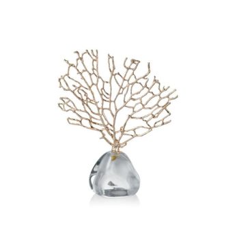 1dz-300652g Branches And Glass Büyük Dekor Altın