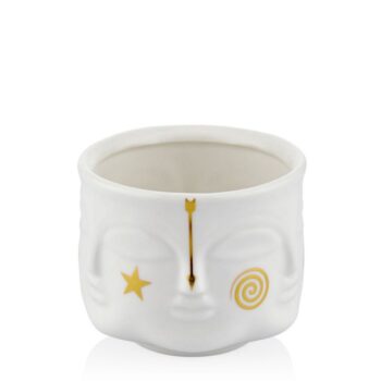 1jb-20981 Havelka Detaylı Dekoratıf 12.4x12.4x9.5 Cm Gold