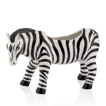 1jb-20d59 Lou Zebra Büyük Boy Saksı 29.5x11.3x19 Cm