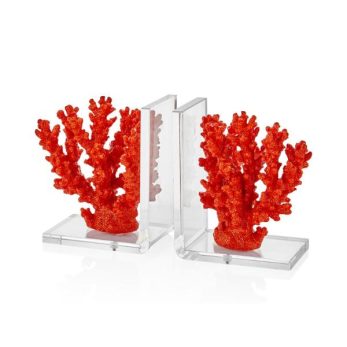 1qd-sd-22b Mercan Kıtap Desteği 32x9.5x17 Cm Turuncu
