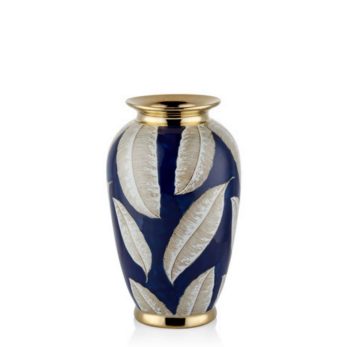 1qd-ww-21202 Jade Serısı Genıs Agızlı Vazo 21x21x35 Cm