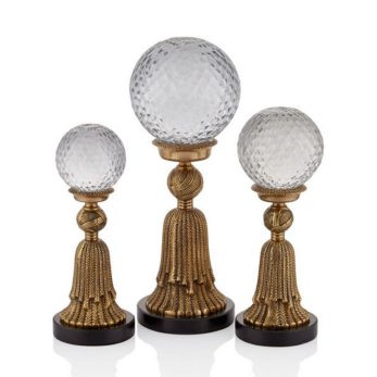 1tr-27026b Paradıso Pırınc Uzun 3lu Top 21x25,5x30,5 Cm