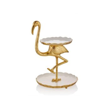 1vns-36024w Pelıkan 2 Katlı Sunumluk Beyaz 28x28x43 Cm (3)