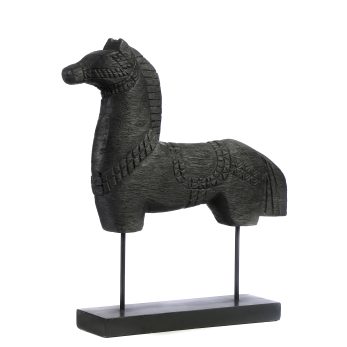 Ak.ıt0233 Kaideli At Dekor 9,5x43x48,5 Cm