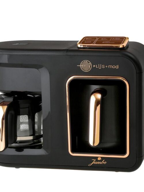 Jumbo Hatır Plus Mod 5 In 1 Kahve Makinesi Black Copper