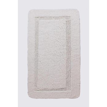 Siena Banyo Paspası %100 Pamuk 70x120 Cm Krem