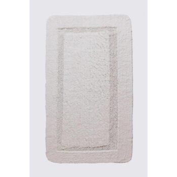 Siena Banyo Paspası %100 Pamuk 80x150 Cm Krem