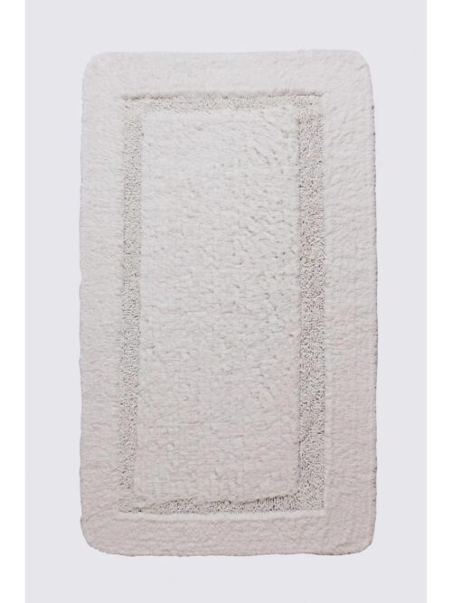 Siena Banyo Paspası %100 Pamuk 80x150 Cm Krem