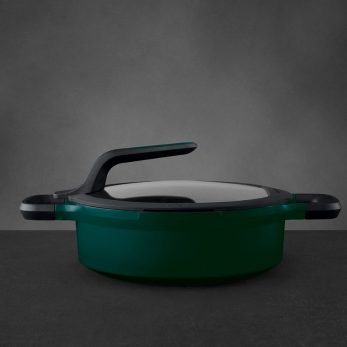 8500948 Berghoff Gem Stay Cool Pilav Tenceresi 24 Cm Yeşil