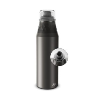 Alfı Bottle Endless Cavıar Mat Paslanmaz Çelik Şişe Black