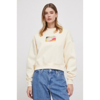 Ck J20j222897 Illumınated Box Logo Crew Neck Kadın Sweatshırt
