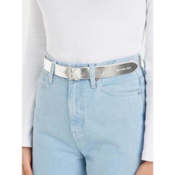 Ck K60k611489 Round Mono Pl Rev Lthr 30mm Kadın Kemer - Görsel 7