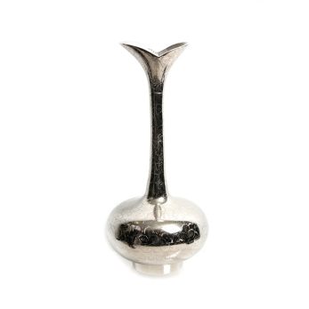 Db 013 Bogumlu Küçük Boy Vazo 61 Cm - Gümüş