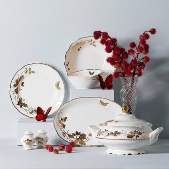 Golden Butterfly 60 Parça Yemek Takımı