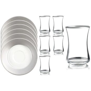 Mfe1.048436 Ring 6lı Çay Takımı Gümüş