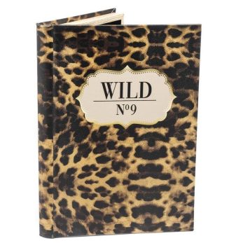 P126.388041 Leopar Desen Kitap Kutu 35x24x3cm