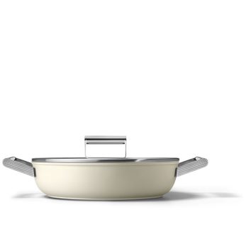 Smeg Ckfd2811crm Cookware 50's Style Cam Kapaklı Pilav Tenceresi 28cm Krem