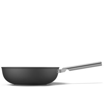 Smeg Ckfw3001blm Cookware 50's Style Wok Tava 30cm Siyah