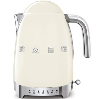Smeg Klf04creu Retro Isı Ayarlı Kettle Krem