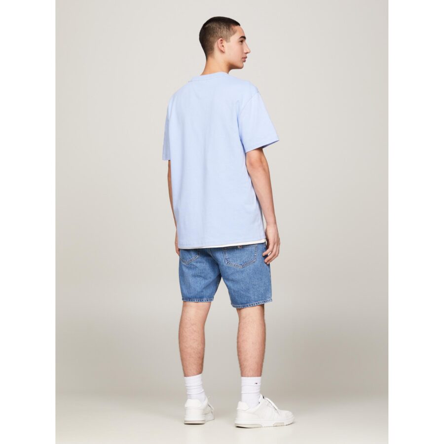 Th Dm0dm17994 Tjm Reg Sıgnature Tee Ext Erkek Tshırt - Görsel 4