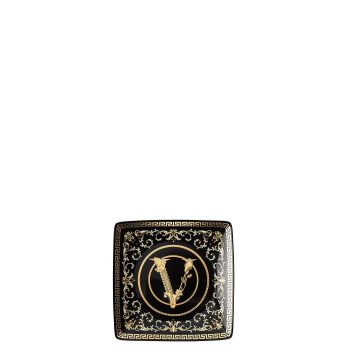 Versace 11940-403729-15253 Virtus Gala Black Kare Tabak 12cm