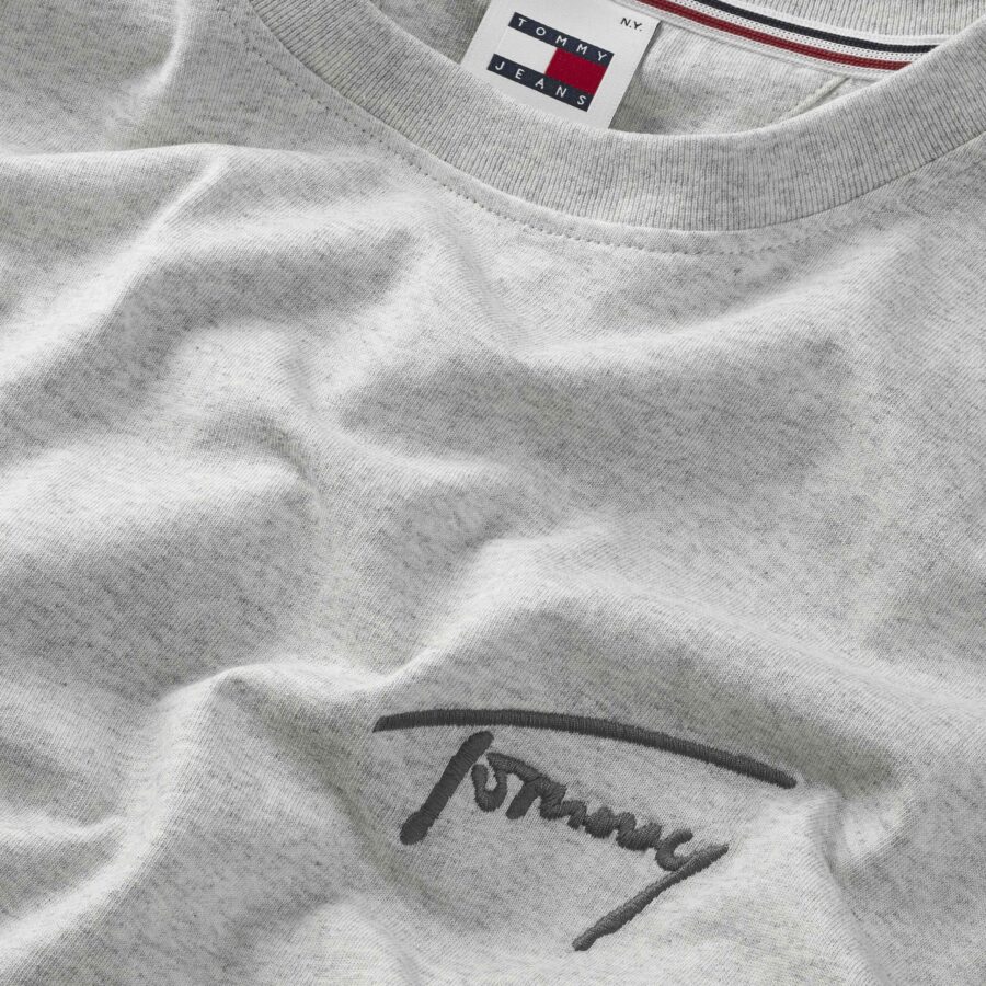 Th Dm0dm17994 Tjm Reg Sıgnature Tee Ext Erkek Tshırt - Görsel 19