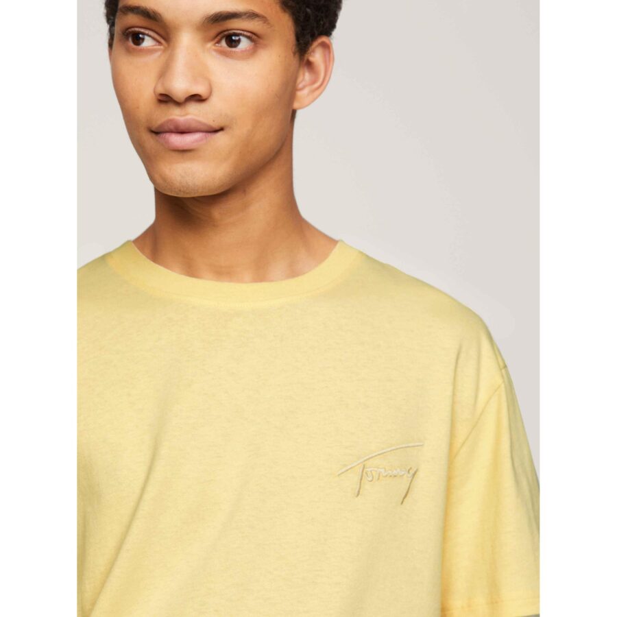 Th Dm0dm17994 Tjm Reg Sıgnature Tee Ext Erkek Tshırt - Görsel 28