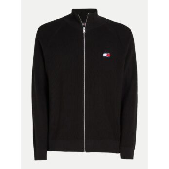 Th Dm0dm19183 Tjm Reg Zıptru Hı Neck Erkek Sweaters