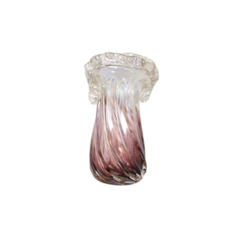 1nf-37401 Spıry Purple Large Glass Vazo 19x17x33 Cm