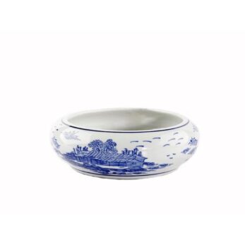 1qd-jdz-20212 Grande Blanc Dekoratıf 20x20x6,3cm Mavi