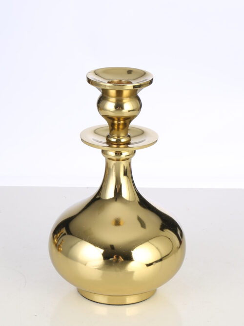 Ak.ır0323 Gold Toplu Mumluk Büyük 21 Cm