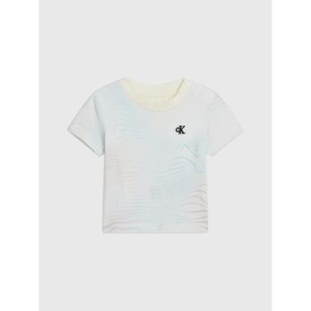 Ck In0ın00168 Summer Wave Aop Ss Bebek Tshırt