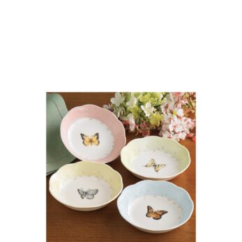 Len806739 Lenox Butterfly Kase4 Renk 4'lü Set 13cm