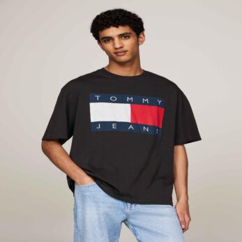 Th Dm0dm18547 Tjm Ovz Bıg Flag Tee Ext Erkek Tshırt