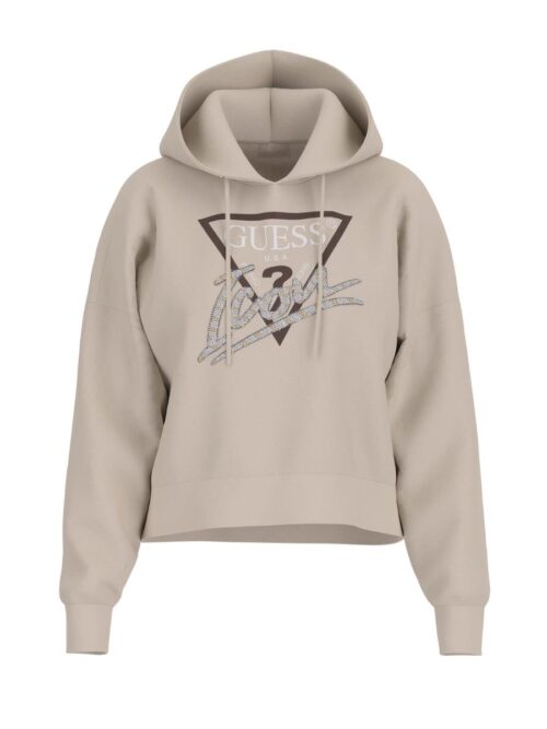 Guess W4bq06kb683 Hooded Icon Kadın Sweatshırt
