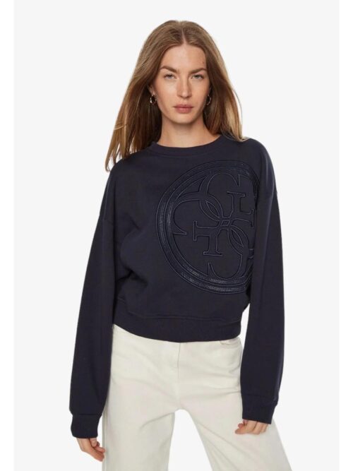 Guess W4bq07k9z21 Cn 4g Logo Kadın Sweatshırt