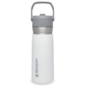 Stanley 10-09697-007 Go Iceflow Pipetli Paslanmaz Çelik Soğuk Su Termosu 0.65 Lt Beyaz