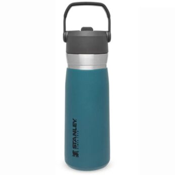 Stanley 10-09697-009 Go Iceflow Pipetli Paslanmaz Çelik Soğuk Su Termosu 0.65 Lt Petrol