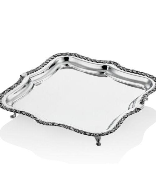 1mg-73rfn Halatlı Tepsi 33x33x5cm