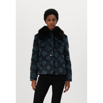Guess W4bl00we9v0 Karıne Fur Logo Jkt Kadın Mont