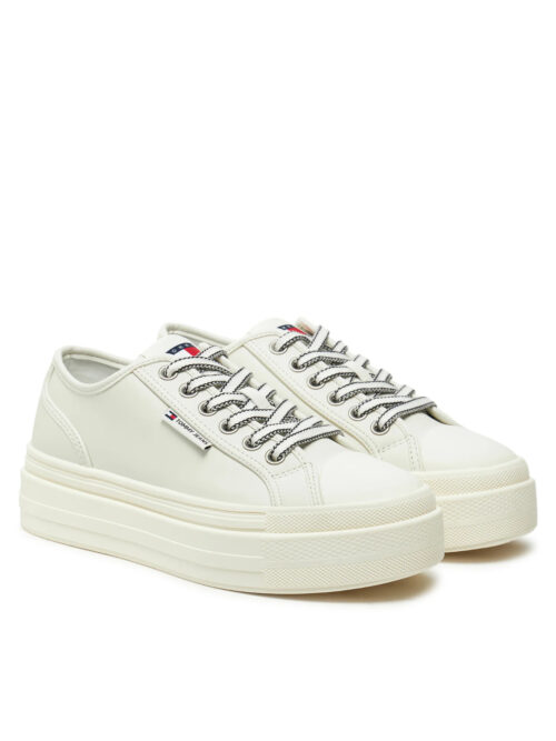 Th En0en02714 Tjw Foxıng Vulc Lc Leather Kadın Sneakers