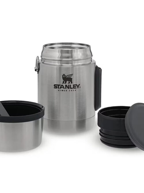 Stanley 10-01287-032 Stanley Adventure Vakumlu Yemek Termosu 0.53lt Çelik Gri