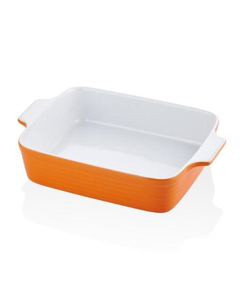 1fk-3066sor Brandanı Dikdörtgen Fırın Kabı 33x23x7cm Turuncu