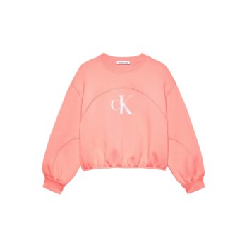 Ck Ig0ıg02414 Irıdescent Ck Logo Cn Kız Çocuk Sweatshırt - Görsel 5
