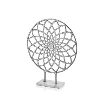 1al-q6641ln Quad Nıckel Large Marble Base Haykel 39x10x48cm