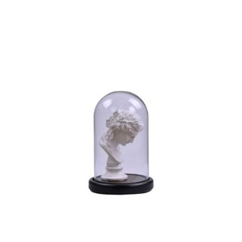 1bos-230156 Arıadne Bust In Fanus 14x14x22cm