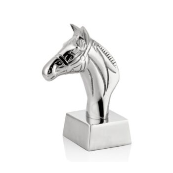 1kn-49513 Alıta Sılver Atlı Dekoratıf 14x8.5x18 Cm