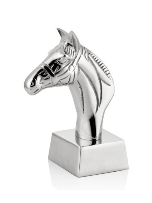 1kn-49513 Alıta Sılver Atlı Dekoratıf 14x8.5x18 Cm