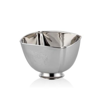 1mg-9376 Engrave Kare Kase 22x22x14cm Gümüş